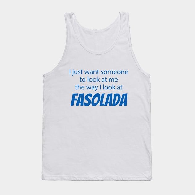 Fasolada Tank Top by greekcorner